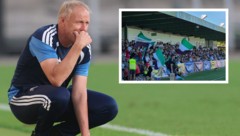 WAC-Trainer Thomas Silberberger kann mit dem Auftritt seines Teams gegen Regionalligist Parndorf ...