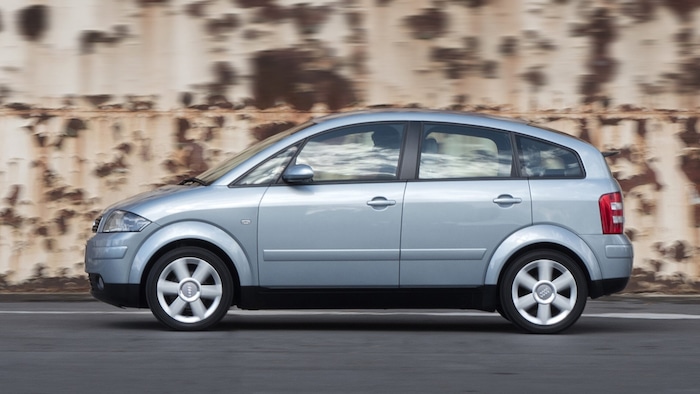 Der Audi A2 wurde von 1999 bis 2005 gebaut.