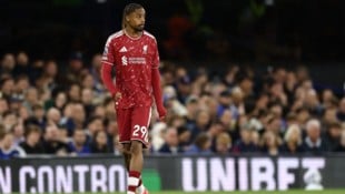 Bradley Barcola bei seinem Debüt für den FC Liverpool