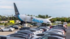 Das verunglückte Flugzeug in Miami.