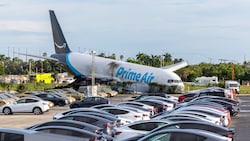 Das verunglückte Flugzeug in Miami.
