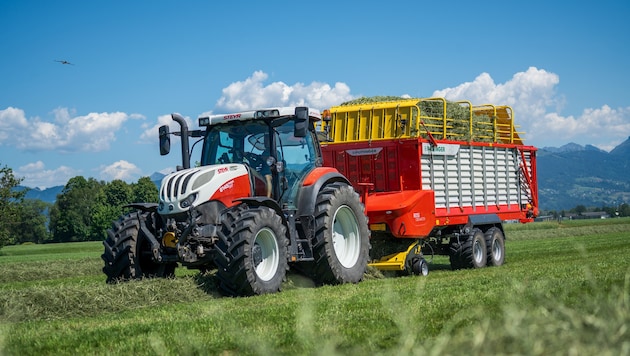 Pöttinger aus OÖ ist Hersteller von landwirtschaftlichen Maschinen.