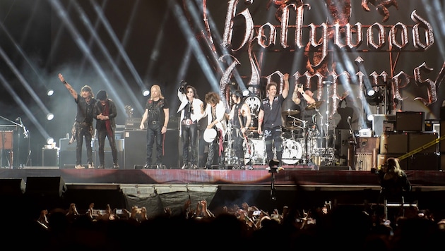 Die Hollywood Vampires rockten die Landeshauptstadt
