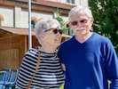 Wieder vereint: Ernestine Leidl und Erich Holmgrain