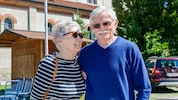Wieder vereint: Ernestine Leidl und Erich Holmgrain