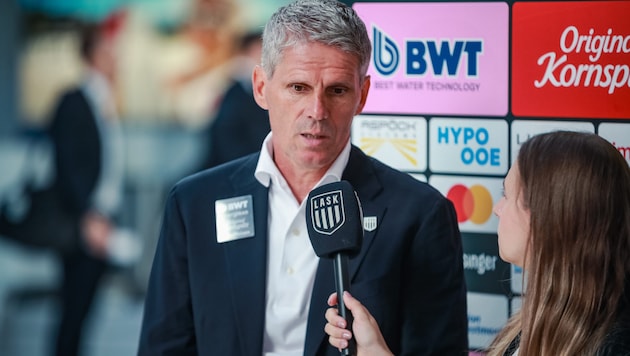 LASK-Trainer Didi Kühbauer
