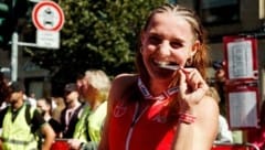 Katharina Pesendorfer – die neue Meilen-Rekordlerin.