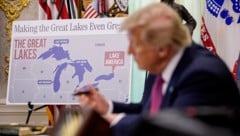 Nachdem Präsident Donald Trump bereits den Ontariosee neu benennen wollte, ist jetzt New Mexico ...