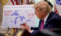 Nachdem Präsident Donald Trump bereits den Ontariosee neu benennen wollte, ist jetzt New Mexico ...