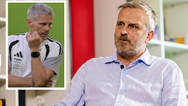 Didi Hamann (rechts) hat über die mögliche sportliche Zukunft von LASK-Trainer Didi Kühbauer ...