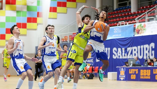 Die Basketballer der BBU Salzburg sind zweitklassig. Das trifft aber auch auf weitere Vereine ...