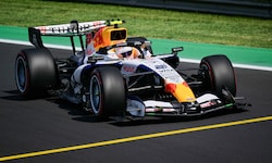 Yuki Tsunoda sprang in Zandvoort und in Monza bei den RacingBulls ein.