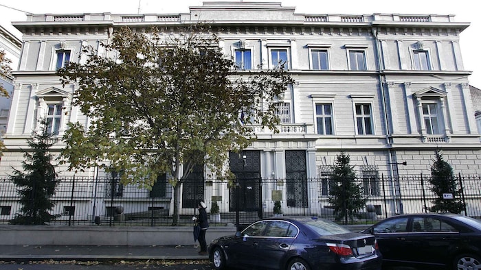 Die russische Botschaft in Wien-Landstraße
