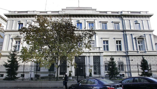 Die russische Botschaft in Wien-Landstraße