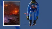 Teile des italienischen Skiteams mussten aus einem brennenden Hotel in Chile fliehen (siehe ...