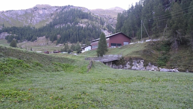 Auf dieser Wiese ereignete sich der folgenschwere Zwischenfall.