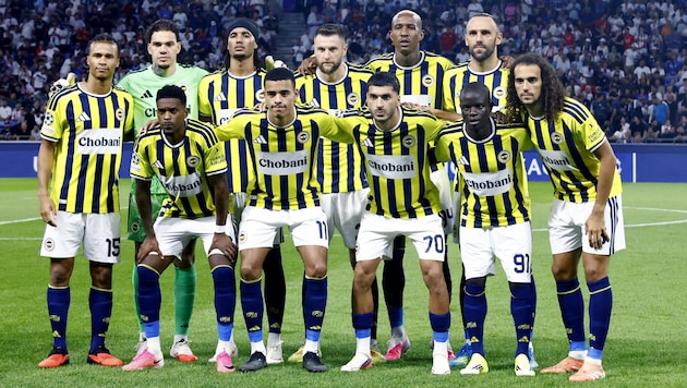 Das Team von Fenerbahce Istanbul muss heute gegen die AS Rom ran ...