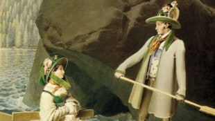 Die ikonische Szene am See: Anna Plochl und Erzherzog Johann in einer Zille 