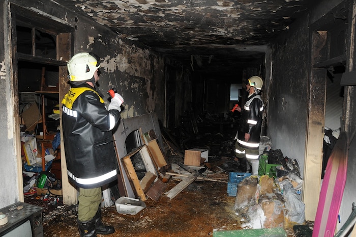 Der Brand 2010 richtete großen Schaden an.
