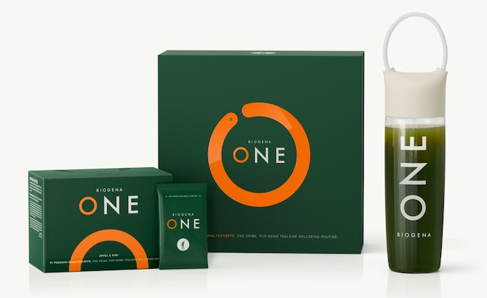BIOGENA ONE als All-in-One-Konzept für die tägliche Supplement-Routine.