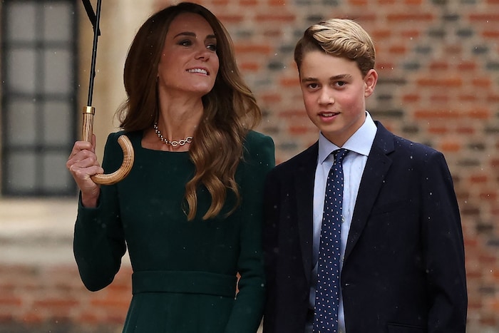 Prinzessin Kate und Prinz William sollen sich im vergangenen Jahr viele Schulen für George ...