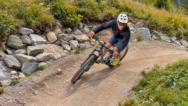 Das neue Scott Spark DC auf den Silva Trails im Tiroler Paznaun