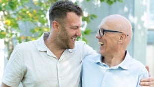 Lebensretter Christoph Krammer (l.) und Peter Bauer 