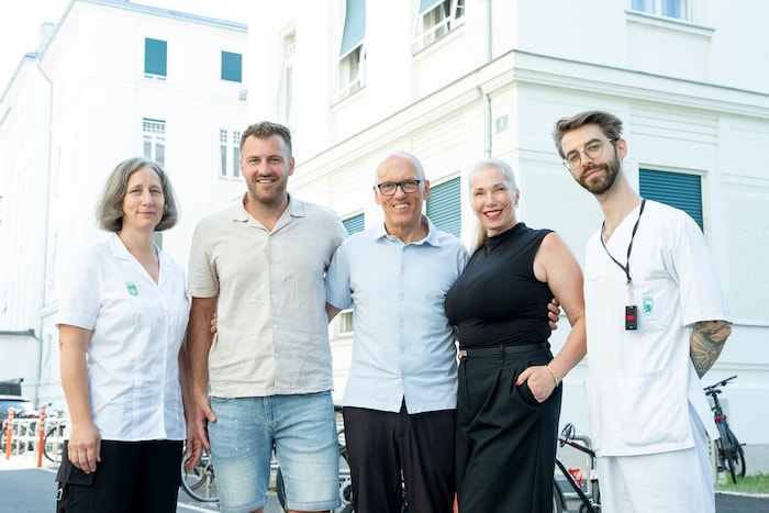Tanja Baldasty (links) sowie Sonja Prem und Marc Carlo Perhab (rechts außen) halfen, dass ...