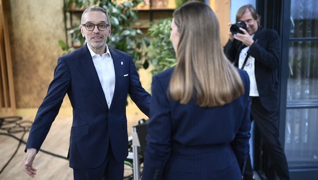 Herbert Kickl bei einem seiner seltenen Auftritte im ORF