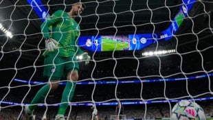 Inter-Torwart Josep Martinez hat beim zweiten Gegentor kein gutes Bild abgeliefert. 