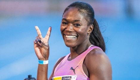 Christania Williams war happy