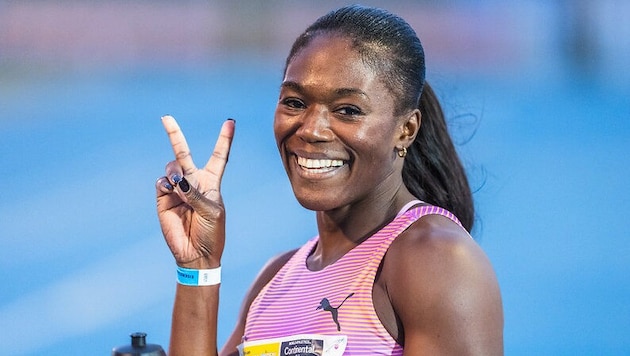 Christania Williams war happy