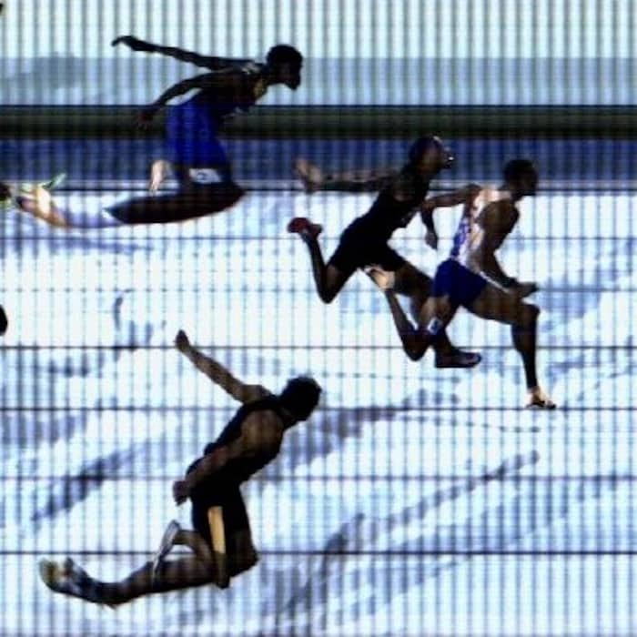 Foto-Finish um Platz drei. Enzo Diessl (unten) holte Bronze.