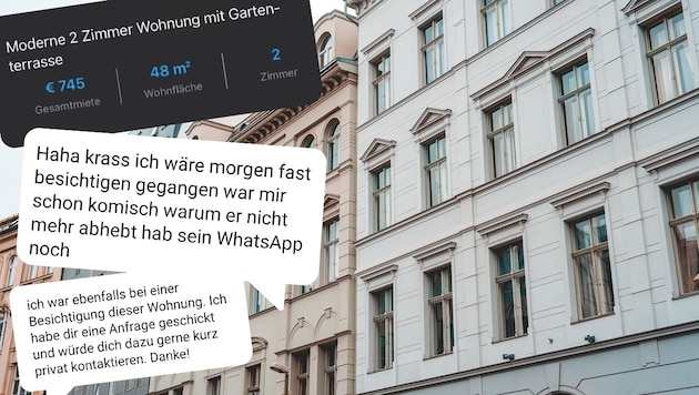 Eine Airbnb-Wohnung in Wien (hier nur ein Symbolbild) wurde ohne Wissen der Eigentümer von ...