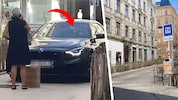 Mit einer besonders charmanten Geste zeigte der Lenker seinen Unmut.