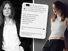 Darya Fesina (li.) und Emilia Dominquez (re.) wundern sich über die Veranstaltungseinladung. 