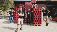 Das Team der Wimitz Privatbrauerei steckt noch in den letzten Vorbereitungen für das ...