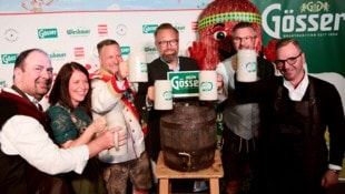 O’zapft is! 18 Tage lang verwandelt sich der Wiener Prater in eine riesige Wiesn-Party.