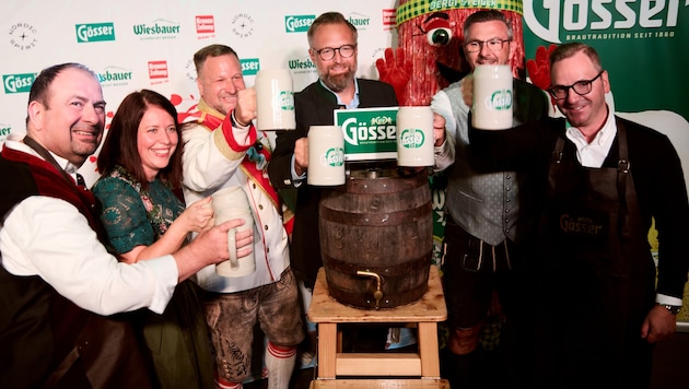 O’zapft is! 18 Tage lang verwandelt sich der Wiener Prater in eine riesige Wiesn-Party.