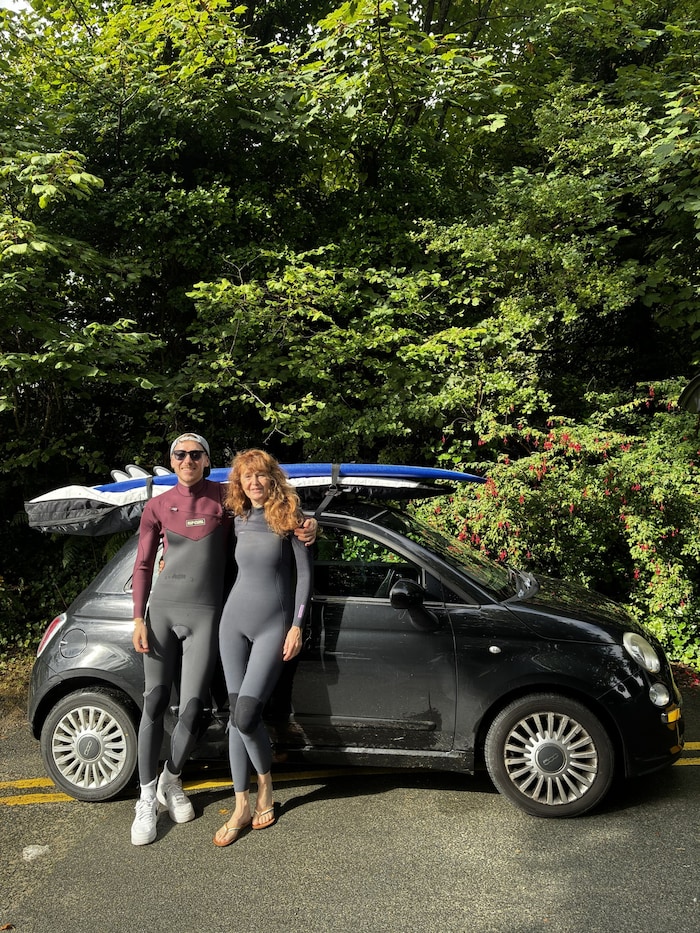 Surfen ist keine Frage des Alters, meine Mutter hat mich dazu gebracht.