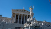 Das österreichische Parlament in Wien.