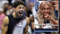 Ben Shelton jubelt – seine Herzdame Trinity Rodman fieberte mit.