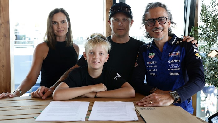 Robin Räikkönen ist jetzt Red-Bull-Junior