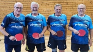 Walter Bachler, Gottfried Brunner, Josef Dreiling und Roland Kupetz.