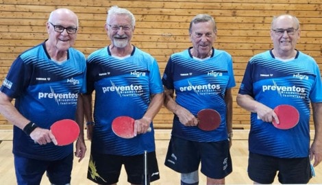 Walter Bachler, Gottfried Brunner, Josef Dreiling und Roland Kupetz.