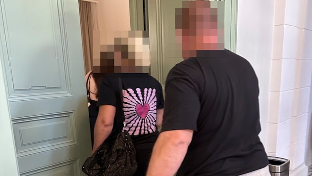 Die Mutter und ihr Lebensgefährte – der Vater des Kindes – beim Prozess am Landesgericht in St. ...