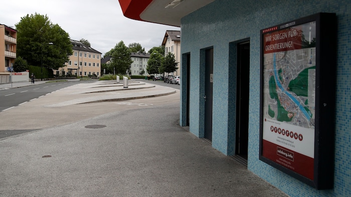 Einer von zwei: Der Bus-Terminal im Nonntal.