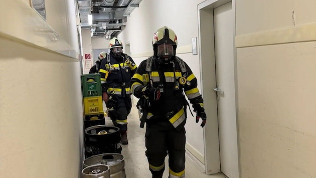 Einsatz für die Freiwilligen Feuerwehren Bad Waltersdorf, Hartberg und Sebersdorf.