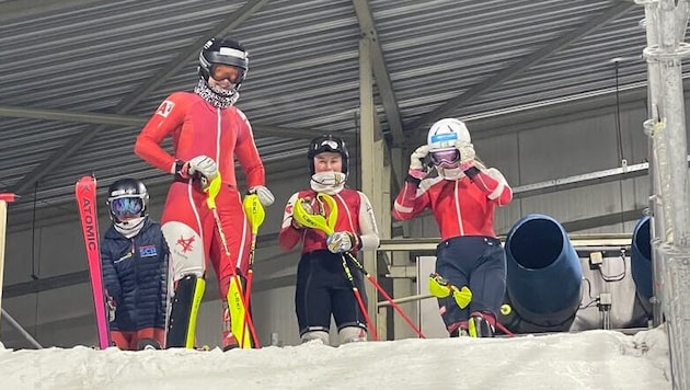 Die Kärntner Ski-Mädels waren kürzlich in Landgraaf, fliegen demnächst nach Oslo in die Halle.