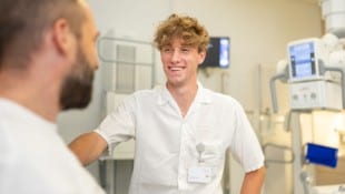 Maximilian Heigl wurde für seinen Tätigkeit ausgezeichnet.